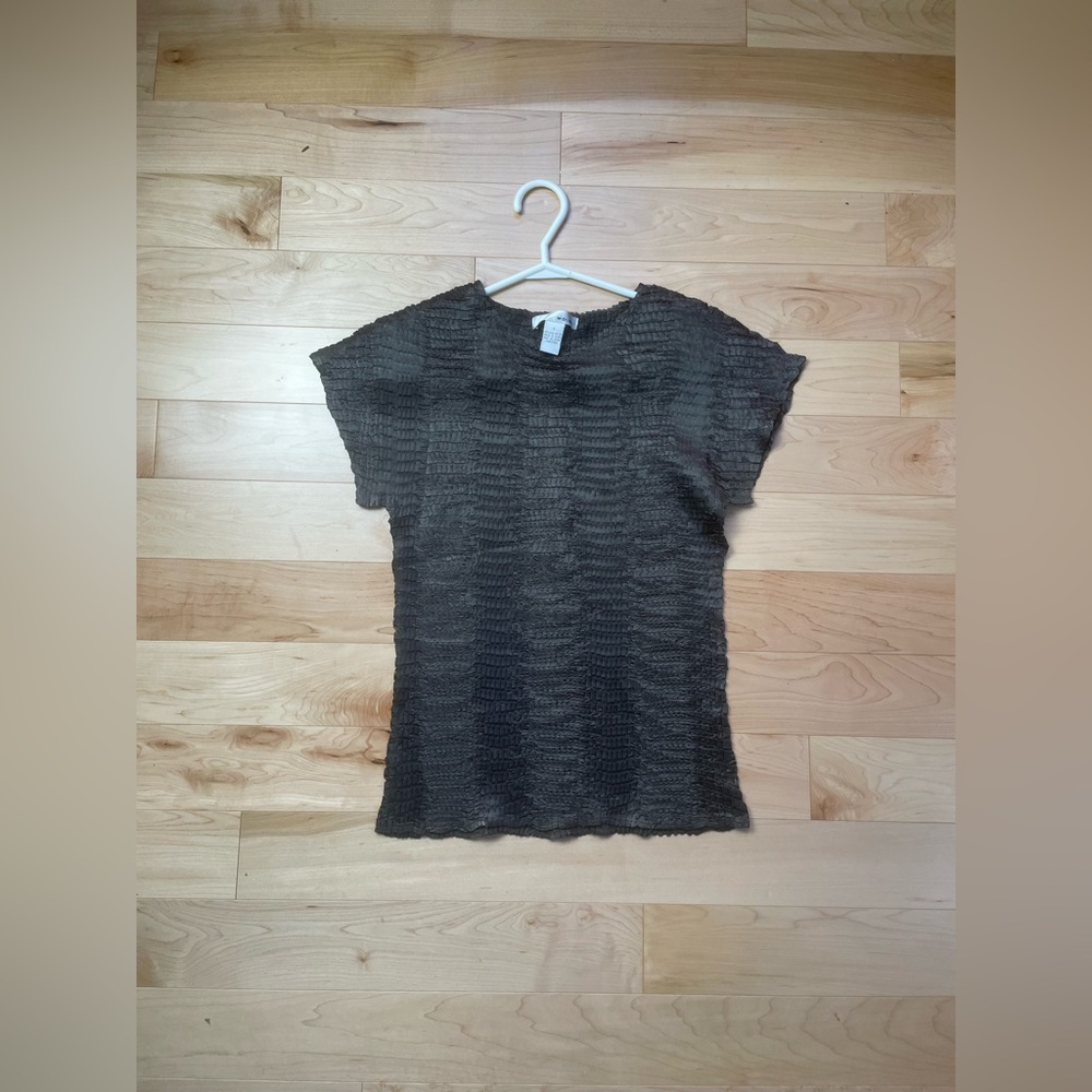 WDNY small black blouse